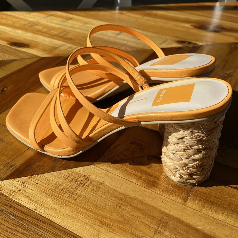 Dolce vita strappy heeled sandals